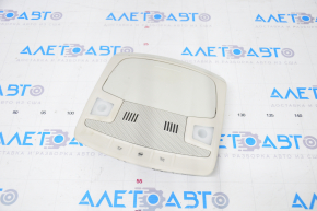 Front light Ford Fusion mk5 13-20 gray, without sunroof, touch buttons, broken fastener