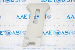 Upper center pillar trim belt right Ford Fusion mk5 13-16 gray, breakage of the fastener