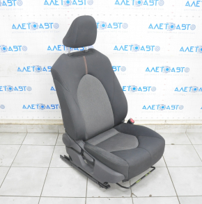 Passenger seat Toyota Camry v70 18-20 without airbag, mechanical, cloth black, for cleaning