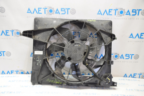 Diffuser radiator shroud assembly Hyundai Santa FE Sport 13-18 2.4 break fastening