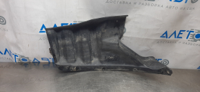 Rear left fender liner Mitsubishi Outlander 14-21 plastic, rear part, broken mount