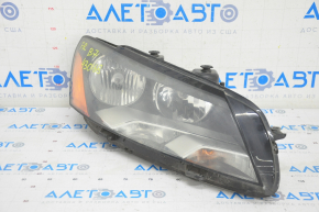 Headlight front right VW Passat b7 12-15 USA bare, halogen, sand, for polishing, peeling varnish