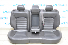 Rear row of seats 2 row Ford Fusion mk5 13-16 leather black
