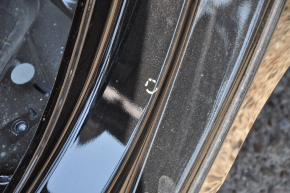 Quarter wing rear left Chevrolet Volt 16- on the body, black, pokes