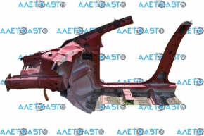 Front right quarter Ford Focus mk3 11-18 red with central pillar, pokes