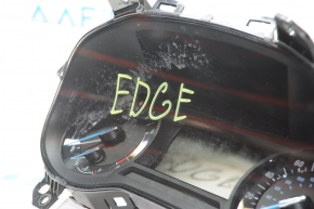 Instrument cluster Ford Edge 15-18 1 display, glass peeled off, needs polishing