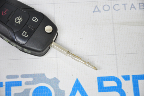 Ford Fusion mk5 13-16 4-button key, folding, bent tip