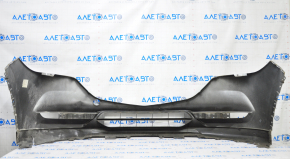 Front bumper bare Mazda CX-5 17- silver, scratches, cracked