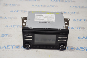 Tape recorder, radio, player Nissan Leaf 13-17, scratches on the monitor
