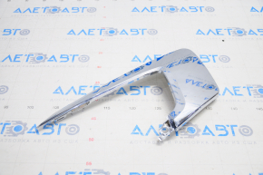 Front bumper molding chrome upper right Mitsubishi Outlander Sport ASX 16-19
