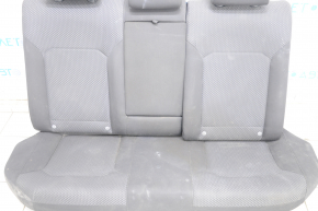 Rear row of seats 2nd row VW Passat b7 12-15 USA cloth black, for cleaning, burnt