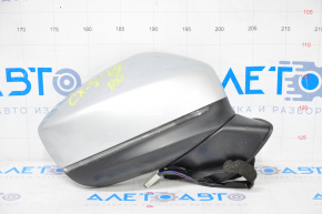 Right side mirror Mazda CX-5 17- BSM, heated, turn signal, 6 pins, silver