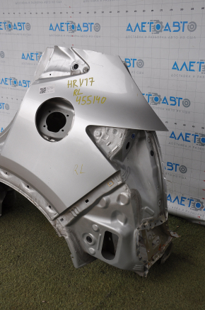 Quarter wing rear left Honda HR-V 16-22 silver, pokes