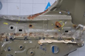 Rear panel Honda HR-V 16-22 silver, dented, tears