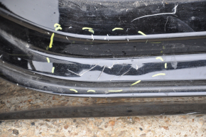 Quarter wing rear right VW Jetta 11-18 USA black, on body, bumps