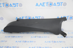 Rear pillar trim lower left VW Passat b7 12-15 USA black, scratches