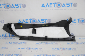 Rear pillar trim lower left VW Passat b7 12-15 USA black, scratches