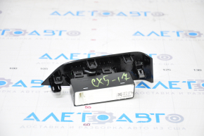 Rear right window lift control Mazda CX-5 17- black with black trim, gloss