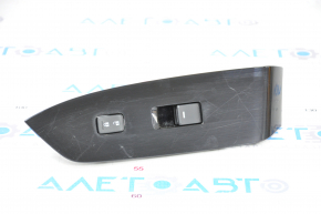 Front right window lift control Mazda CX-5 17- black with black trim, gloss