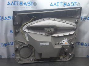 Door trim card front left Ford Escape MK3 13-16 prerest, beige, bumps on leather, small scratches on plastic