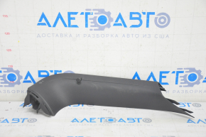 Left trunk door trim VW Tiguan 09-17 black, worn