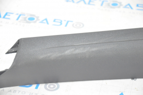 Right trunk door trim VW Tiguan 09-17 black, worn, broken fastener