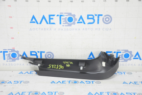 Right trunk door trim VW Tiguan 09-17 black, worn, broken fastener