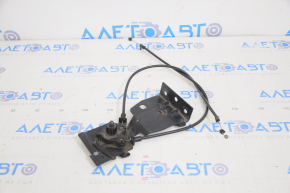 Bracket for opening the hood lock handle under the hood Audi Q8 19 - broken fasteners