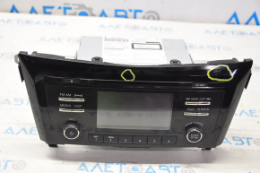 Radio tape recorder Nissan Rogue 14-16 S SV scratches on the overlay