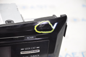 Radio tape recorder Nissan Rogue 14-16 S SV scratches on the overlay