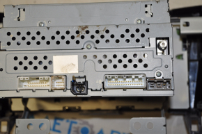 Radio tape recorder Nissan Rogue 14-16 S SV scratches on the overlay