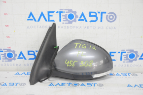 Side mirror left VW Tiguan 09-17 6 pins, turn signal, heated, graphite