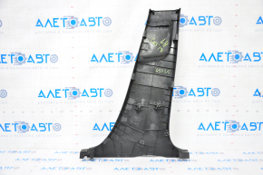 Lower left center pillar trim Mazda CX-5 17- black, scratches, broken mount