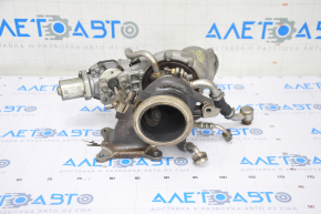 Turbine assembly with manifold and cooling pipes VW Passat b7 12-15 USA 1.8T 110k