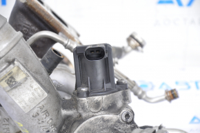Turbine assembly with manifold and cooling pipes VW Passat b7 12-15 USA 1.8T 110k