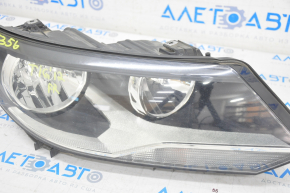 Headlight front right VW Tiguan 12-17 rest, halogen, sand