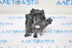 Cooling pump with thermostat housing assembly for VW Passat b7 14-15 USA 1.8T