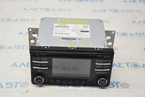 Tape recorder, radio, player Nissan Leaf 13-15, scratches on the monitor
