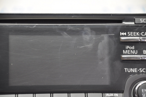 Tape recorder, radio, player Nissan Leaf 13-15, scratches on the monitor