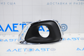 Right fog light frame Jeep Compass 11-16 chrome