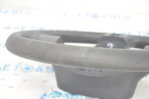 Steering wheel bare VW Tiguan 11-17 rest, rubber, black, worn