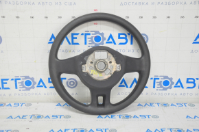 Steering wheel bare VW Tiguan 11-17 rest, rubber, black, worn
