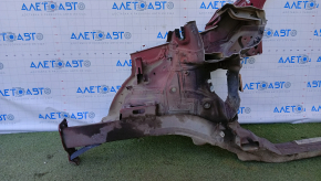Front right quarter VW Tiguan 09-17 red, sawn off non-standard