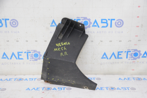 Rear bumper guard right Ford Fusion mk5 13-20 rubbed, cracked