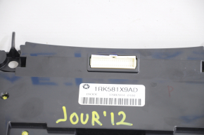 Climate control Dodge Journey 11 - under small display, volume knob defect, cracks