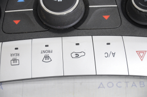 Climate control Dodge Journey 11 - under small display, volume knob defect, cracks