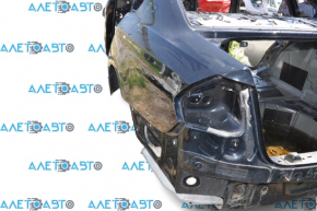 Quarter wing rear left VW Passat b7 12-15 USA black L041 on body, bumps, dent