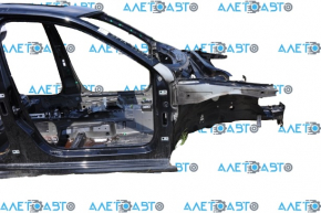 Front right quarter VW Passat b7 12-15 USA black L041 on the body