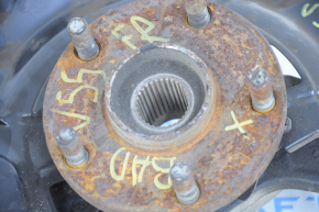 Front right axle with hub Toyota Camry v55 15-17 usa LE, with casing, bearing hums, rusty hub