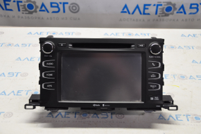 Toyota Highlander 14-16 Radio Tape Recorder Large Display, Scratches